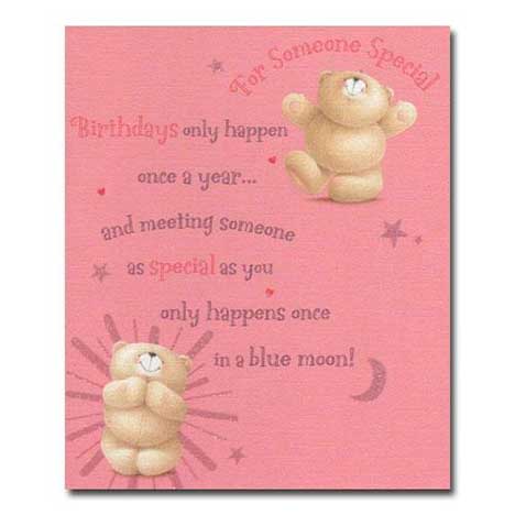 For Someone Special Birthday Forever Friends Card